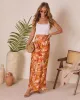 Chasing Sunsets Abstract Maxi Skirt sold by Vici