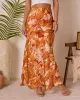 Chasing Sunsets Abstract Maxi Skirt sold by Vici