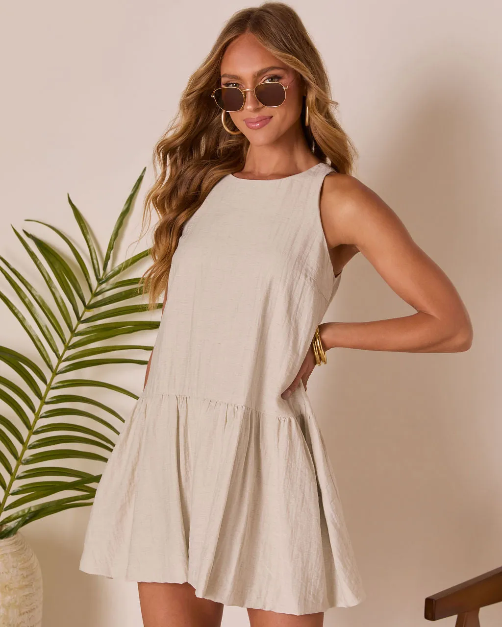 Samaris A Line Mini Dress sold by Vici product image thumbnail 3