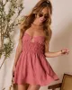 Jazmina Cut Out Halter Mini Dress sold by Vici