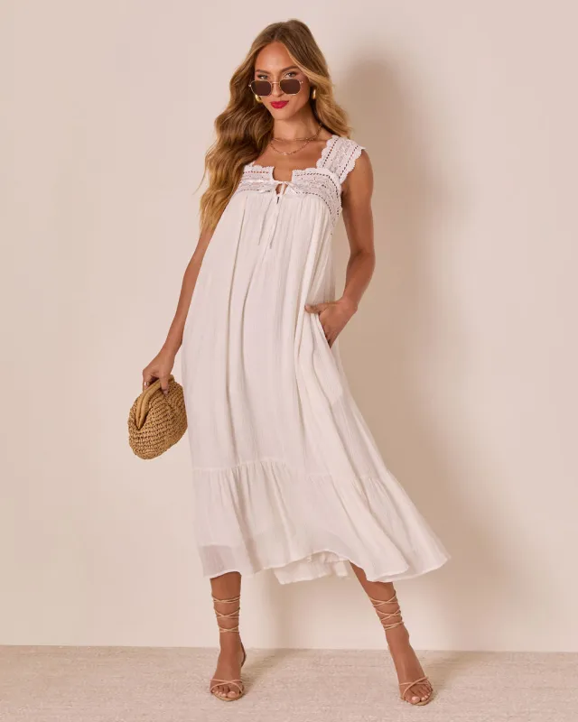 Rustwood Slip Maxi Dress made by Vici