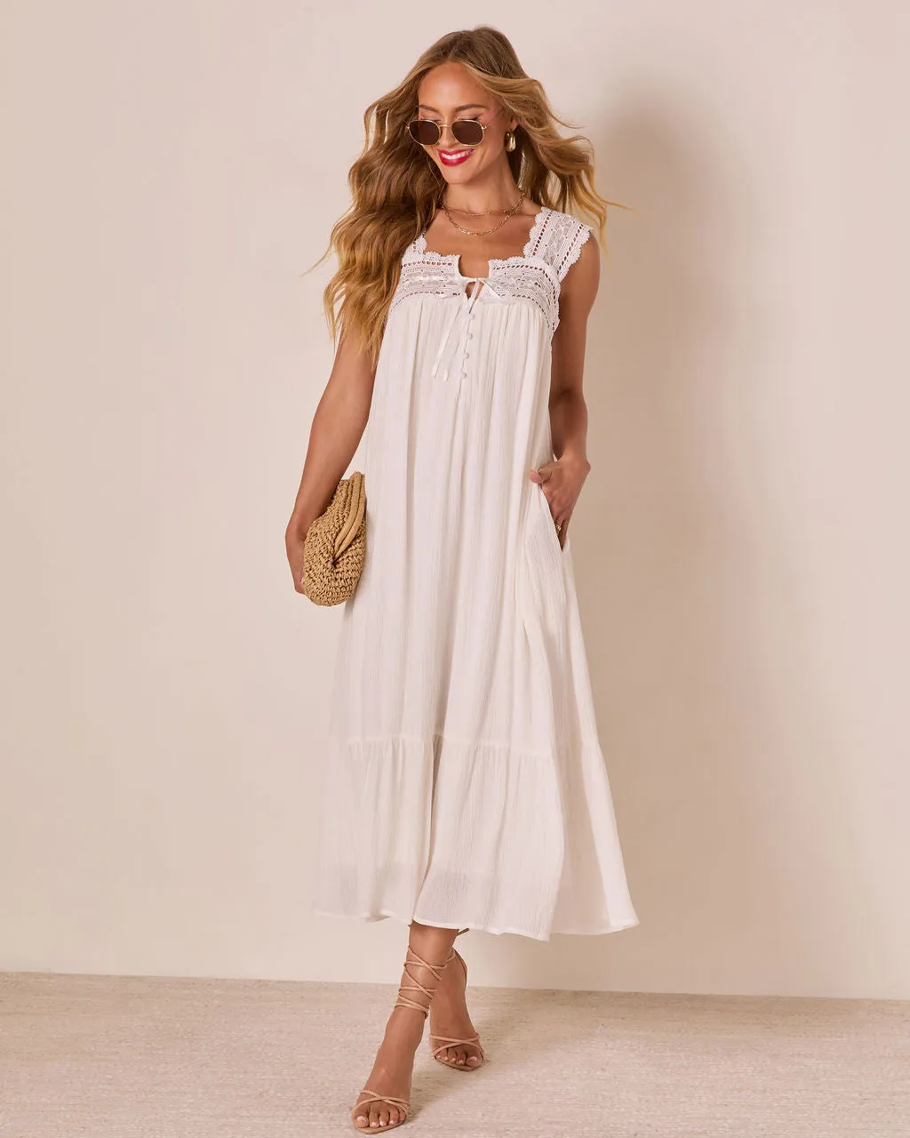 Rustwood Slip Maxi Dress sold by Vici product image thumbnail 5
