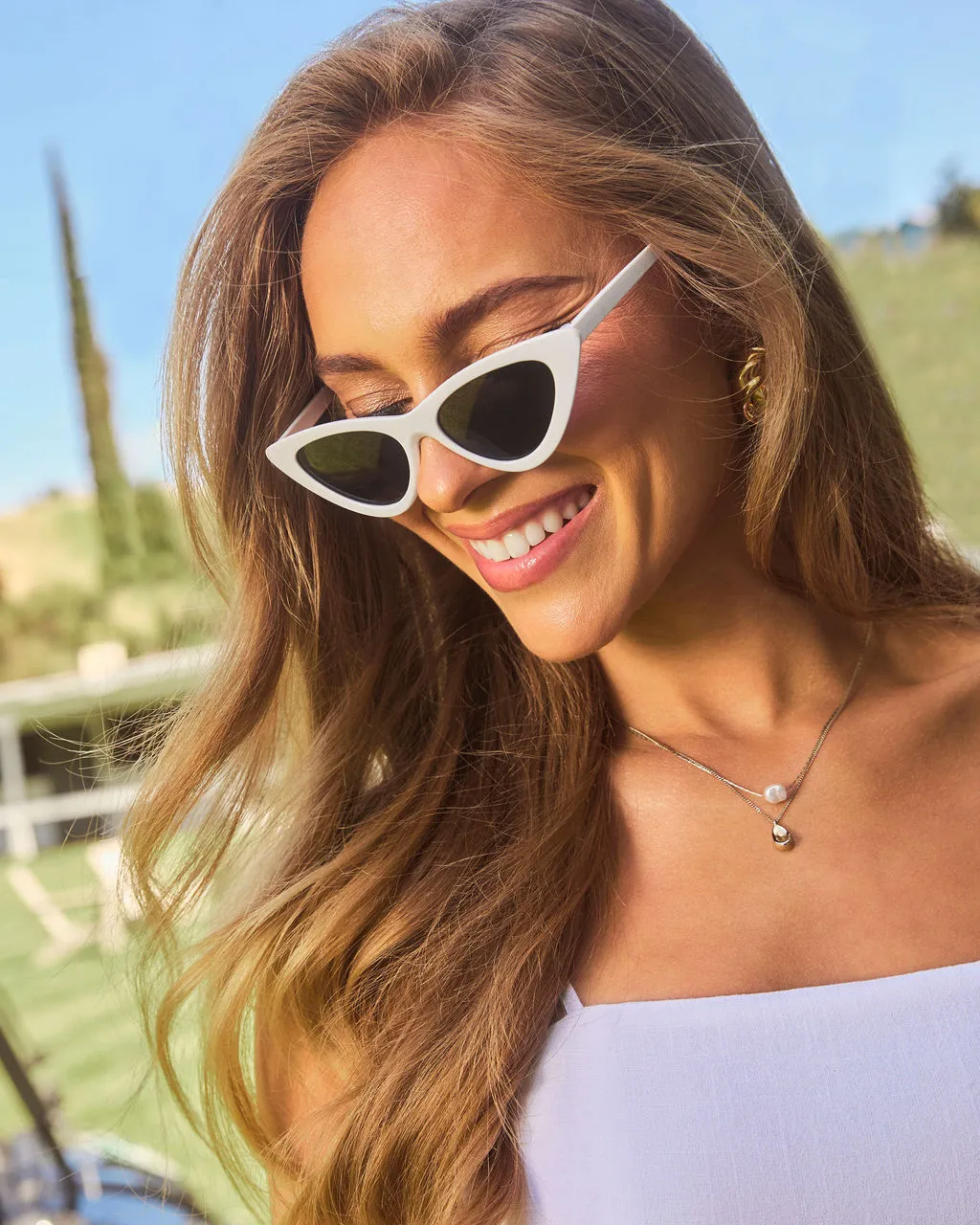 Nickola Cat Eye Sunglasses sold by Vici product image thumbnail 4