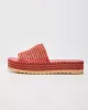 Ashlen Raffia Platform Sandals sold by Vici