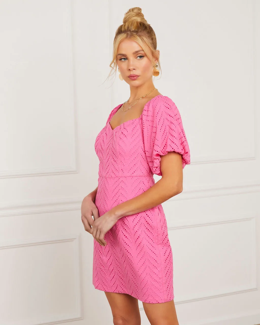 Lila Off the Shoulder Mini Dress sold by Vici product image thumbnail 5