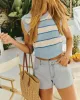 Linsie Denim Shorts sold by Vici
