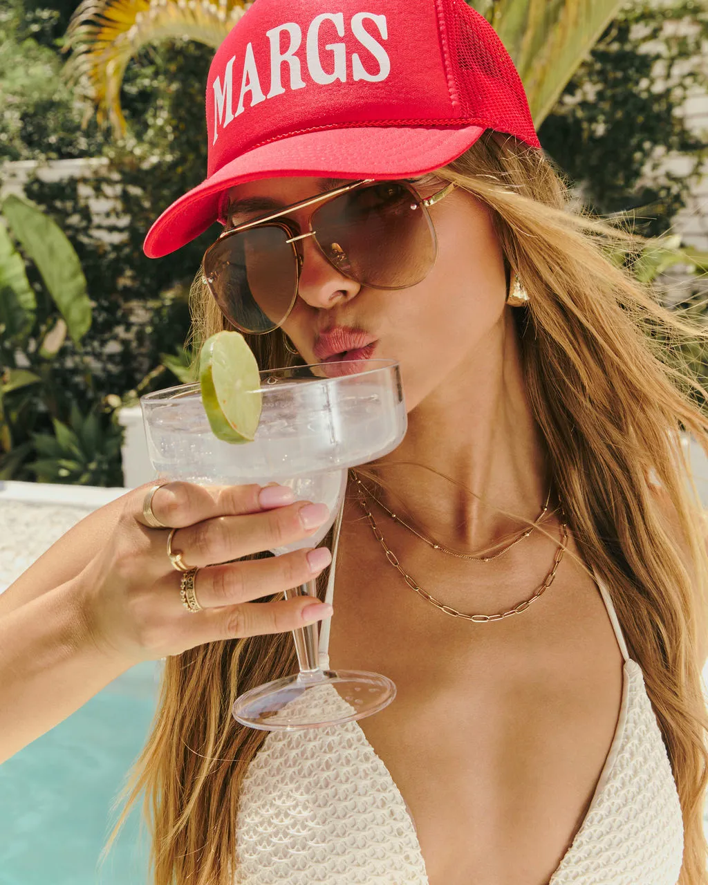 Margs Trucker Hat sold by Vici product image thumbnail 4