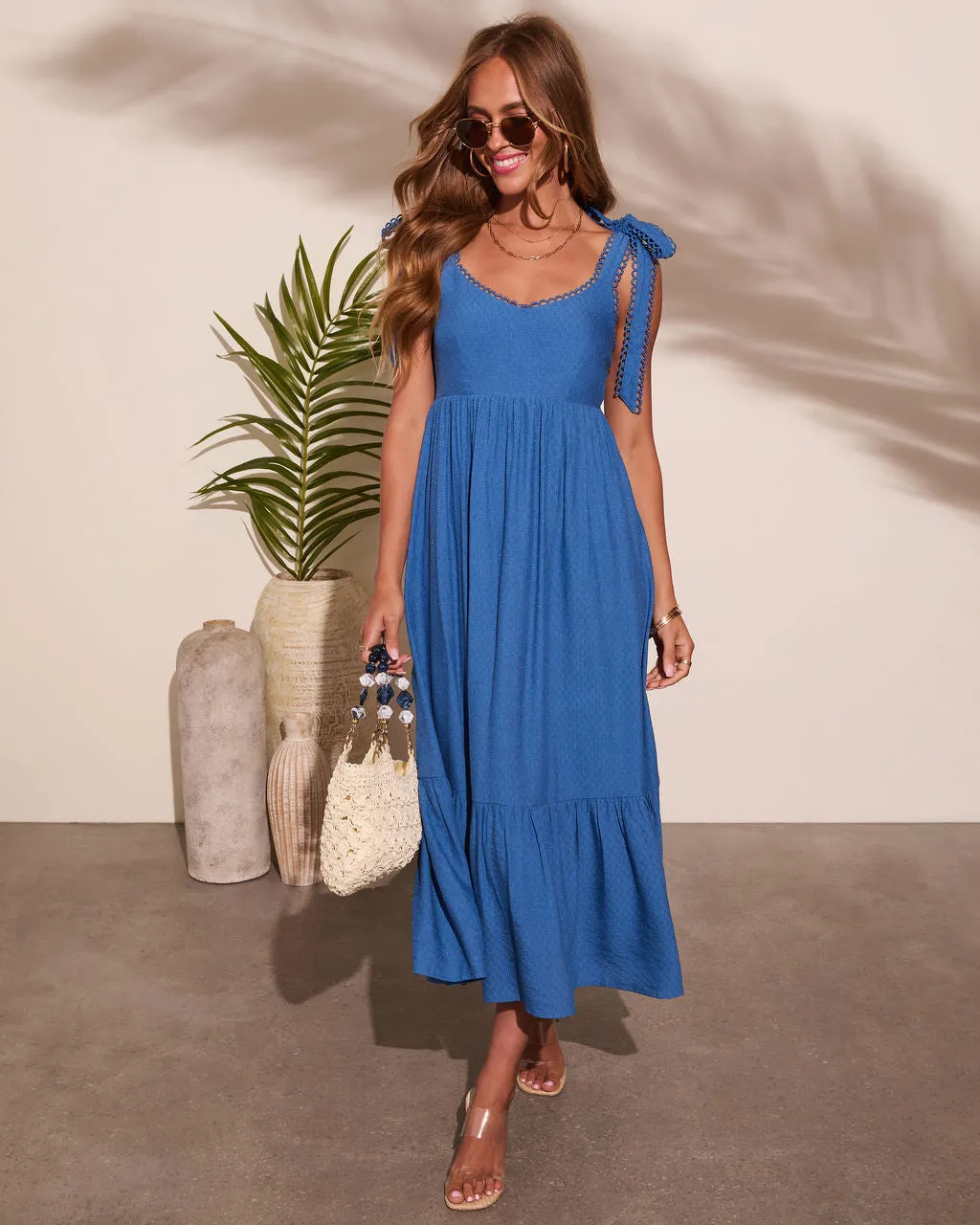 Emie Tiered Maxi Dress sold by Vici product image thumbnail 5