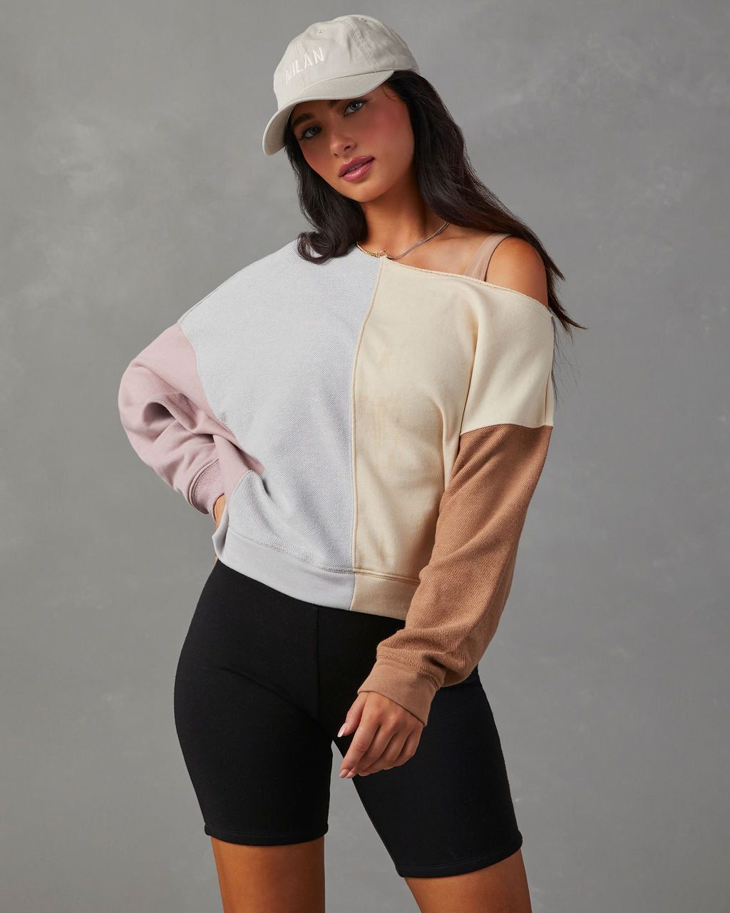 Brendel Colorblock Pullover Sweater sold by Vici product image thumbnail 5