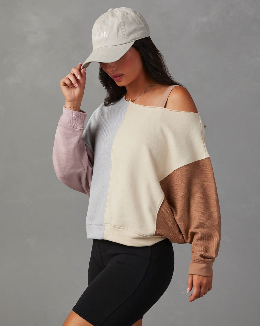 Brendel Colorblock Pullover Sweater sold by Vici product image thumbnail 3