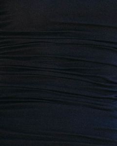 Twas The Night Drape Off The Shoulder Midi Dress - Black sold by Vici