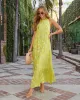 Seaglass Skies Halter Maxi Dress sold by Vici
