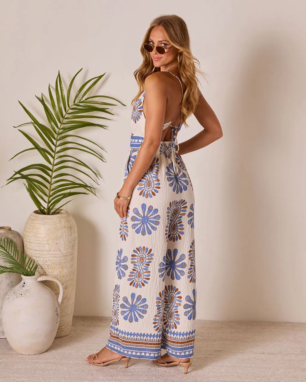 Elanie Abstract Jumpsuit sold by Vici product image thumbnail 4