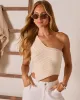 Maylin Knit One Shoulder Top sold by Vici