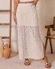 Sunkissed Tales Eyelet Maxi Skirt sold by Vici