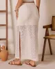 Sunkissed Tales Eyelet Maxi Skirt sold by Vici