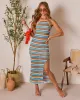 Estie Knit Crochet Maxi Dress sold by Vici