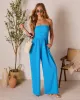 Golden Escape Strapless Jumpsuit sold by Vici