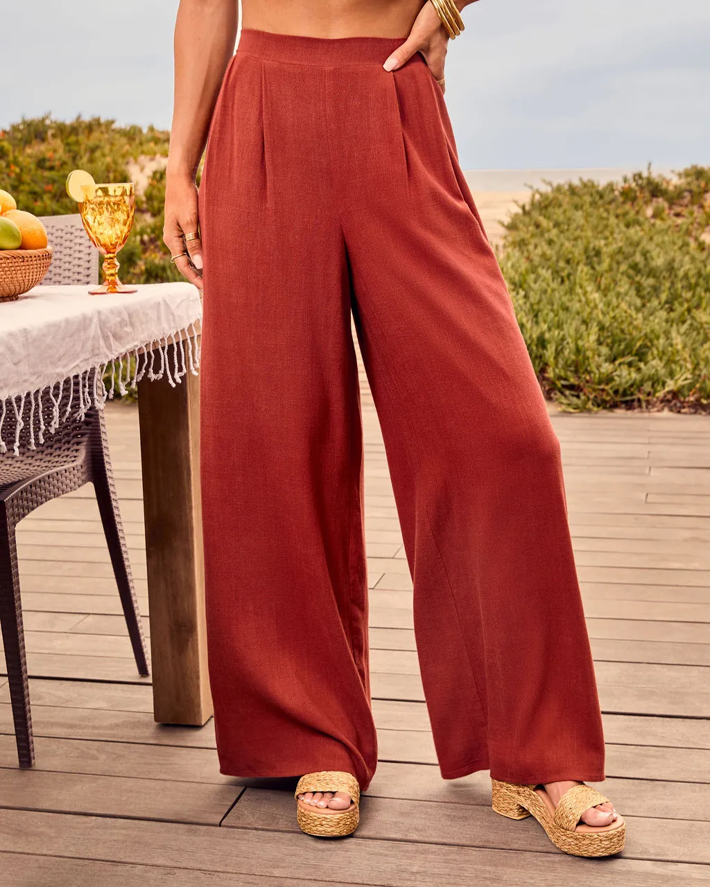 Palma Siesta Wide Leg Pants sold by Vici