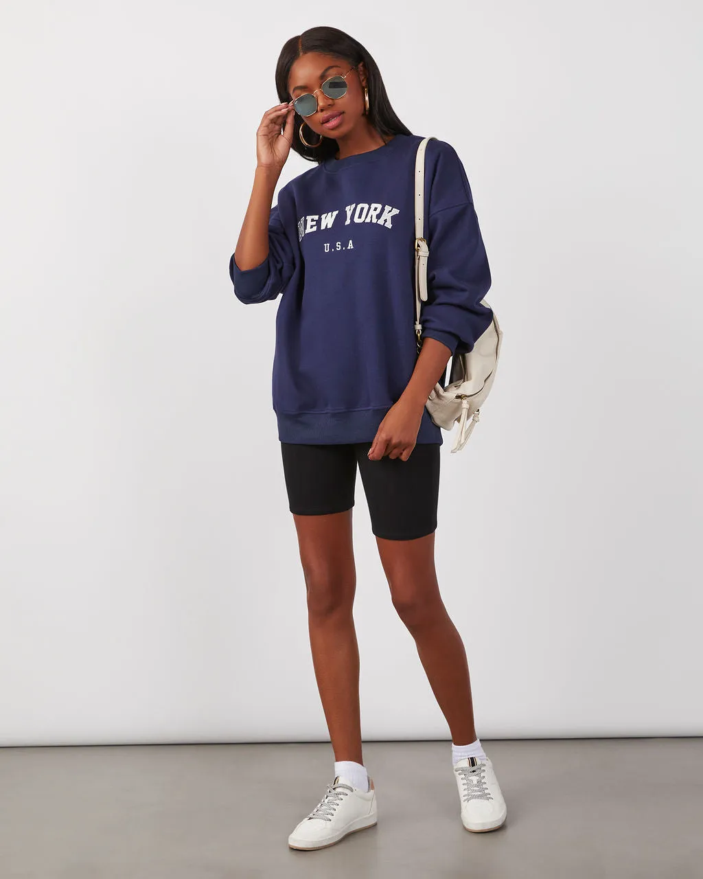New York Pullover Sweatshirt sold by Vici product image thumbnail 2