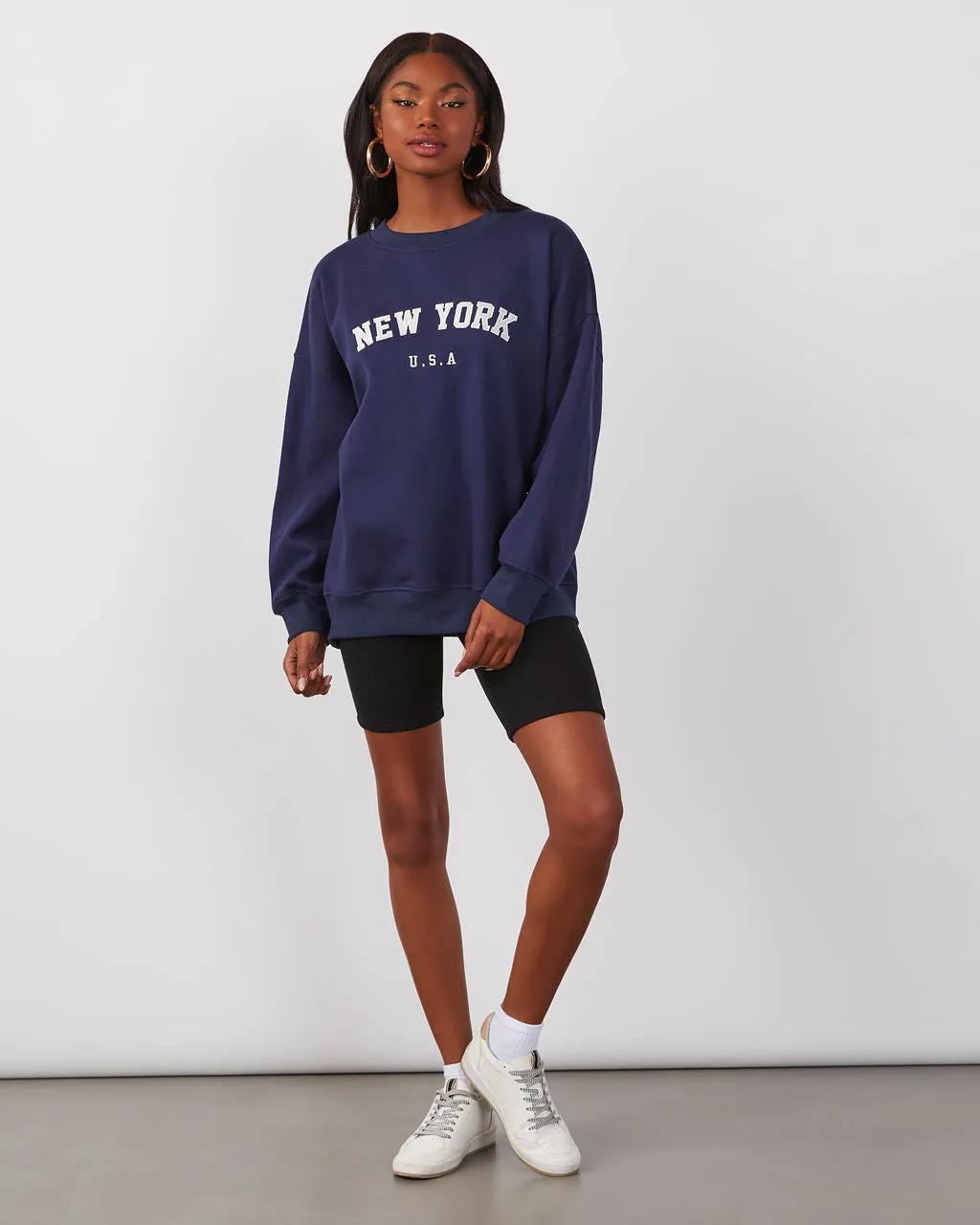 New York Pullover Sweatshirt sold by Vici product image thumbnail 5