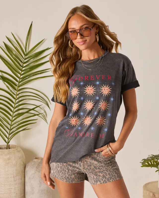 Forever Daydream Short Sleeve Graphic Tee sold by Vici