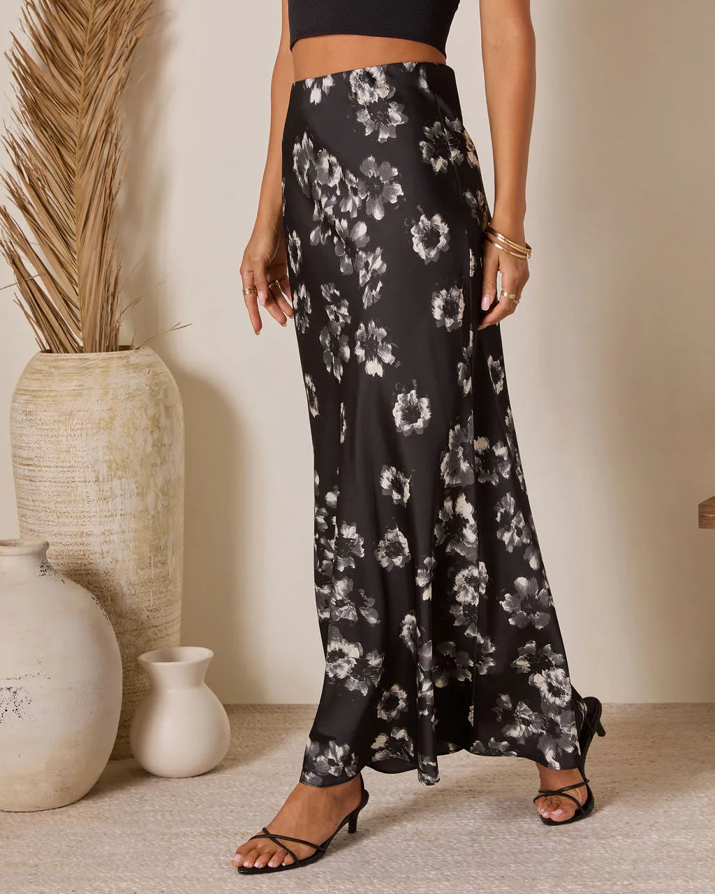 Juliete Floral Maxi Skirt sold by Vici product image thumbnail 3