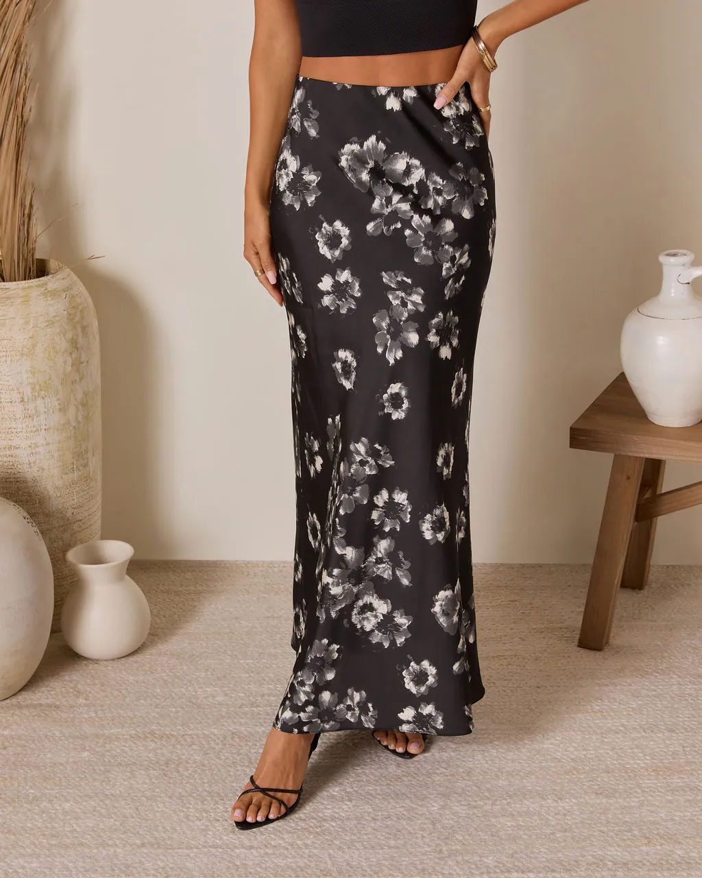 Juliete Floral Maxi Skirt sold by Vici product image thumbnail 2