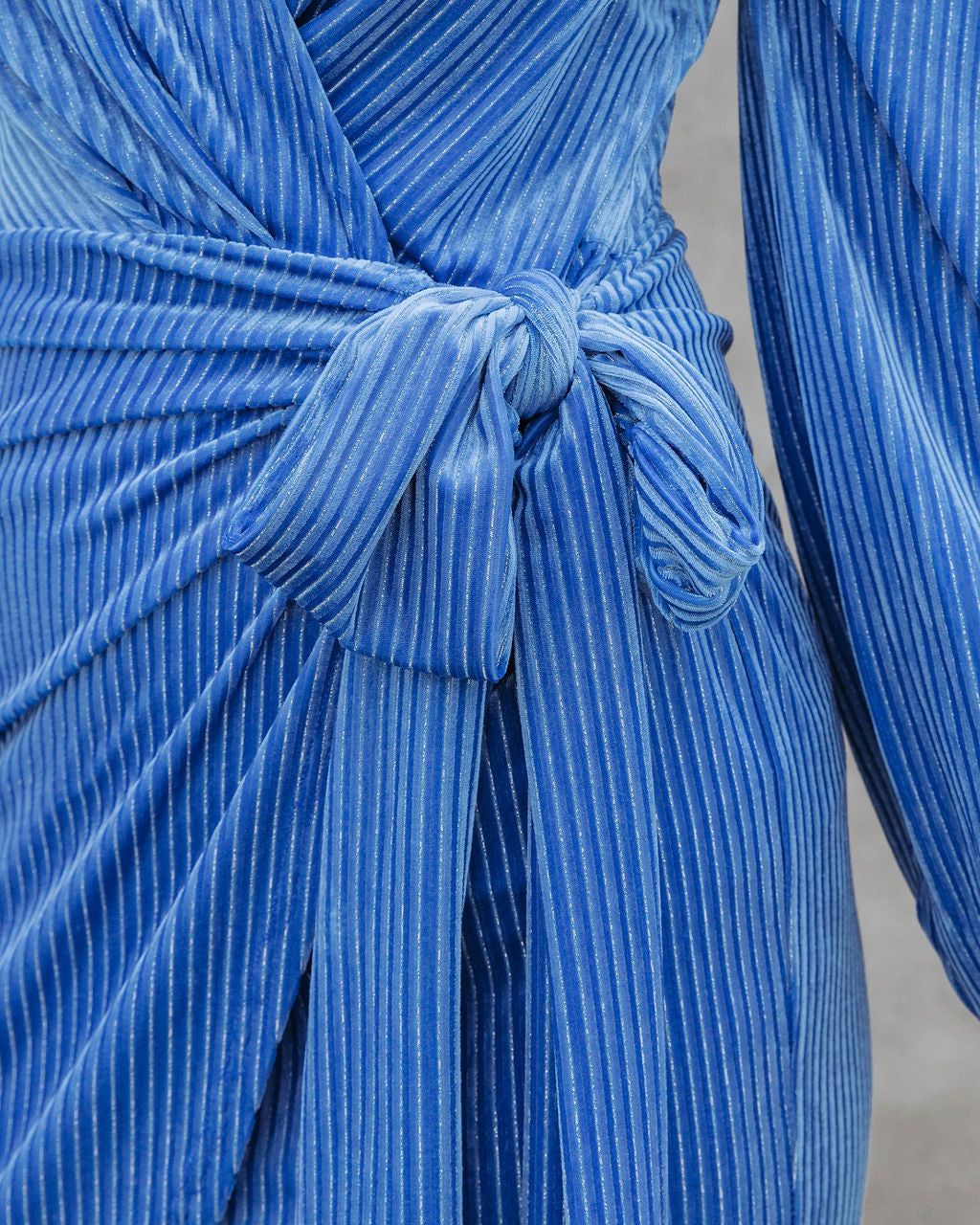 Martina Plisse Velvet Mini Dress sold by Vici product image thumbnail 2