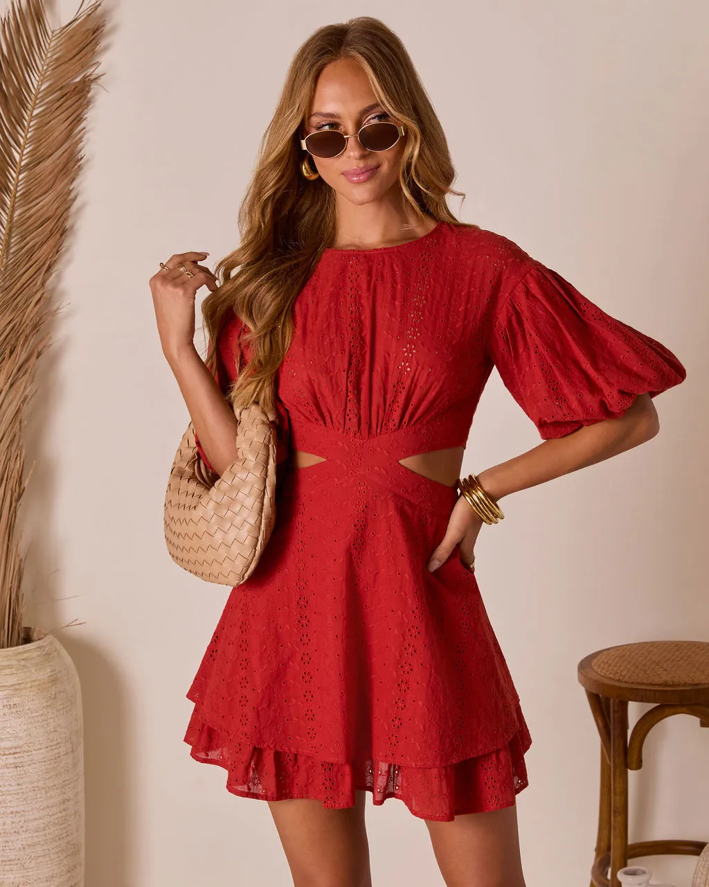 Liore Cut Out Mini Dress sold by Vici product image thumbnail 5