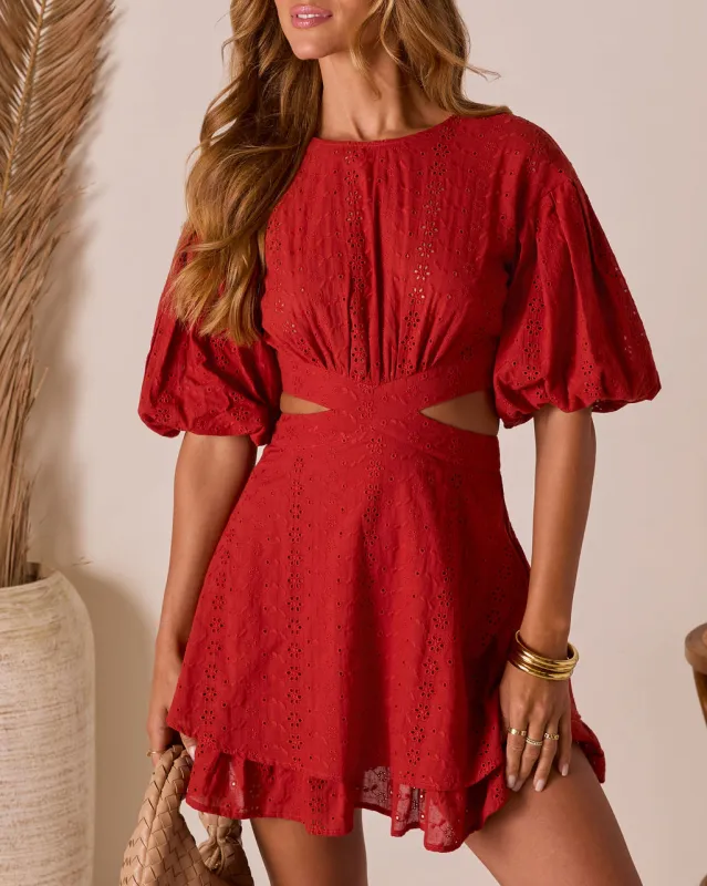 Liore Cut Out Mini Dress sold by Vici