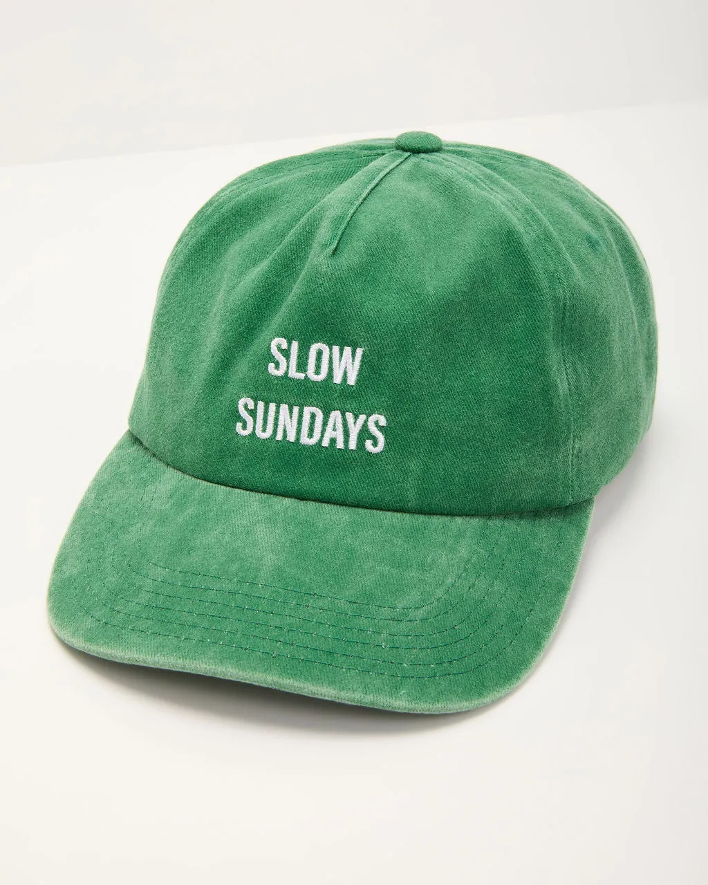Slow Sundays Embroidered Baseball Cap sold by Vici product image thumbnail 2