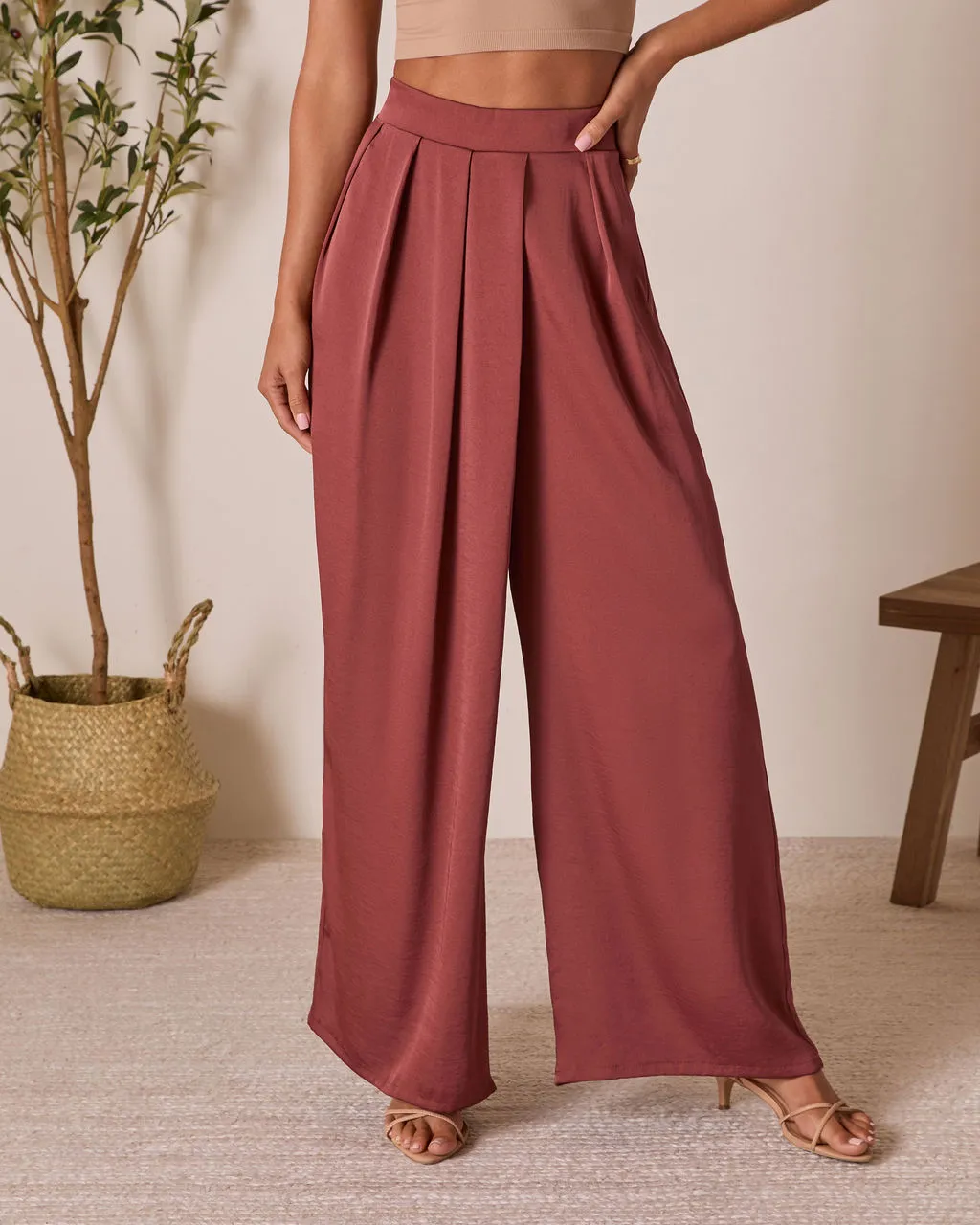 Roselynd Wide Leg Pants sold by Vici product image thumbnail 2