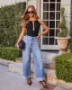 Gemstone Blues Stretch Pearl Embellished Jeans sold by Vici