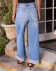 Gemstone Blues Stretch Pearl Embellished Jeans sold by Vici