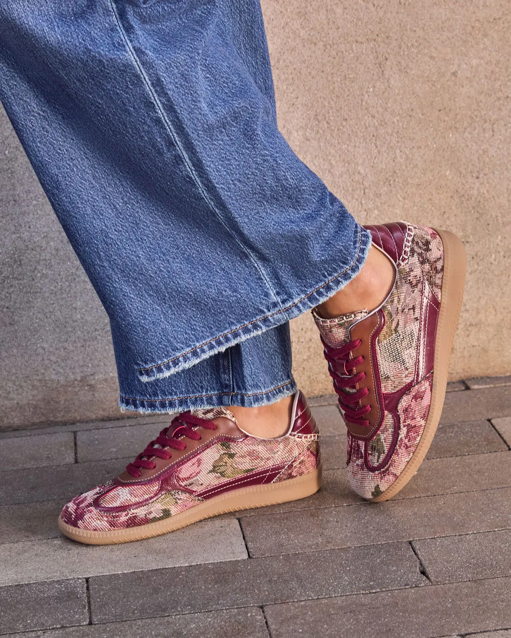 Whispers of Fall Tapestry Sneakers sold by Vici product image thumbnail 4