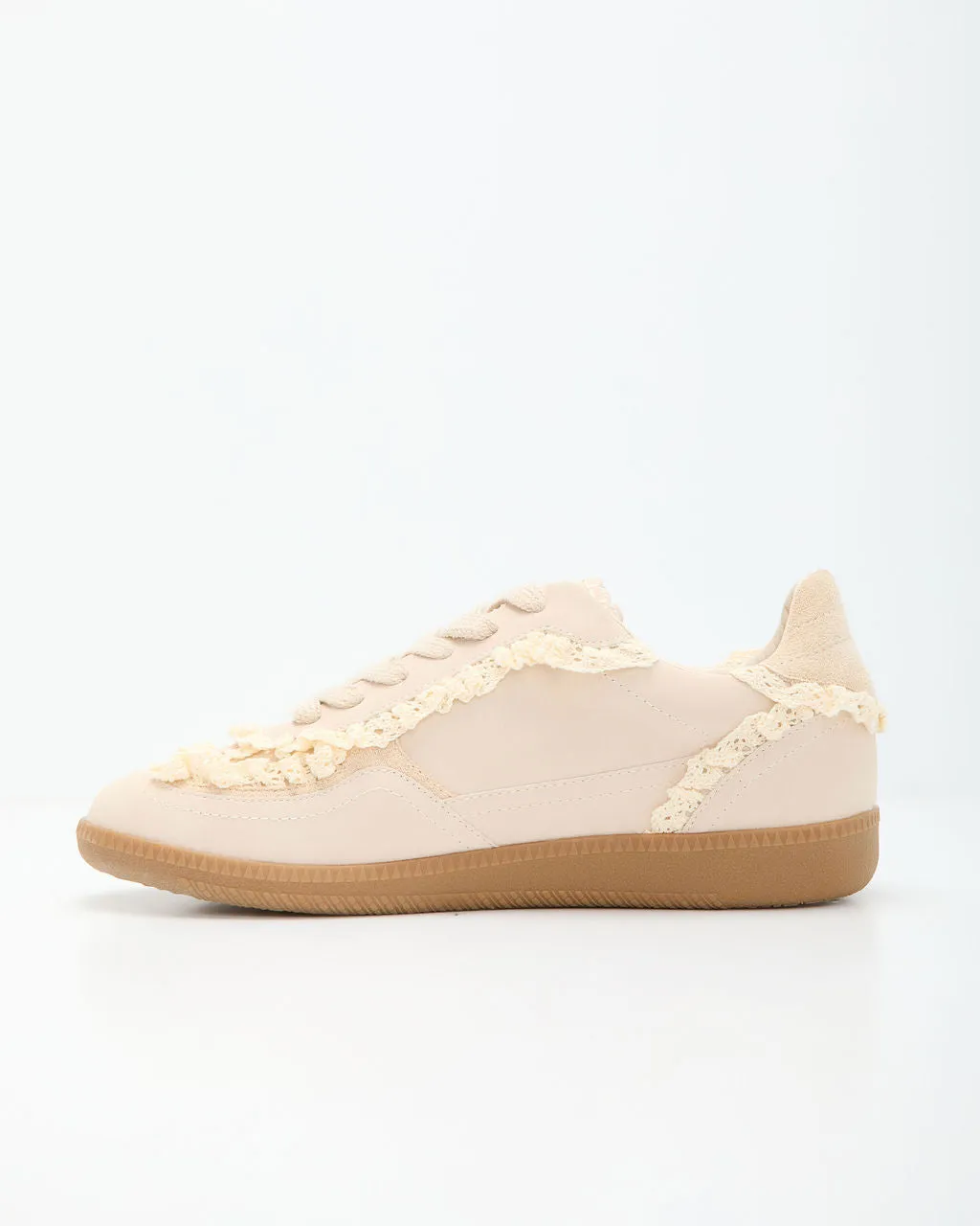 Winslet Lace And Pearl Charm Sneakers sold by Vici product image thumbnail 3