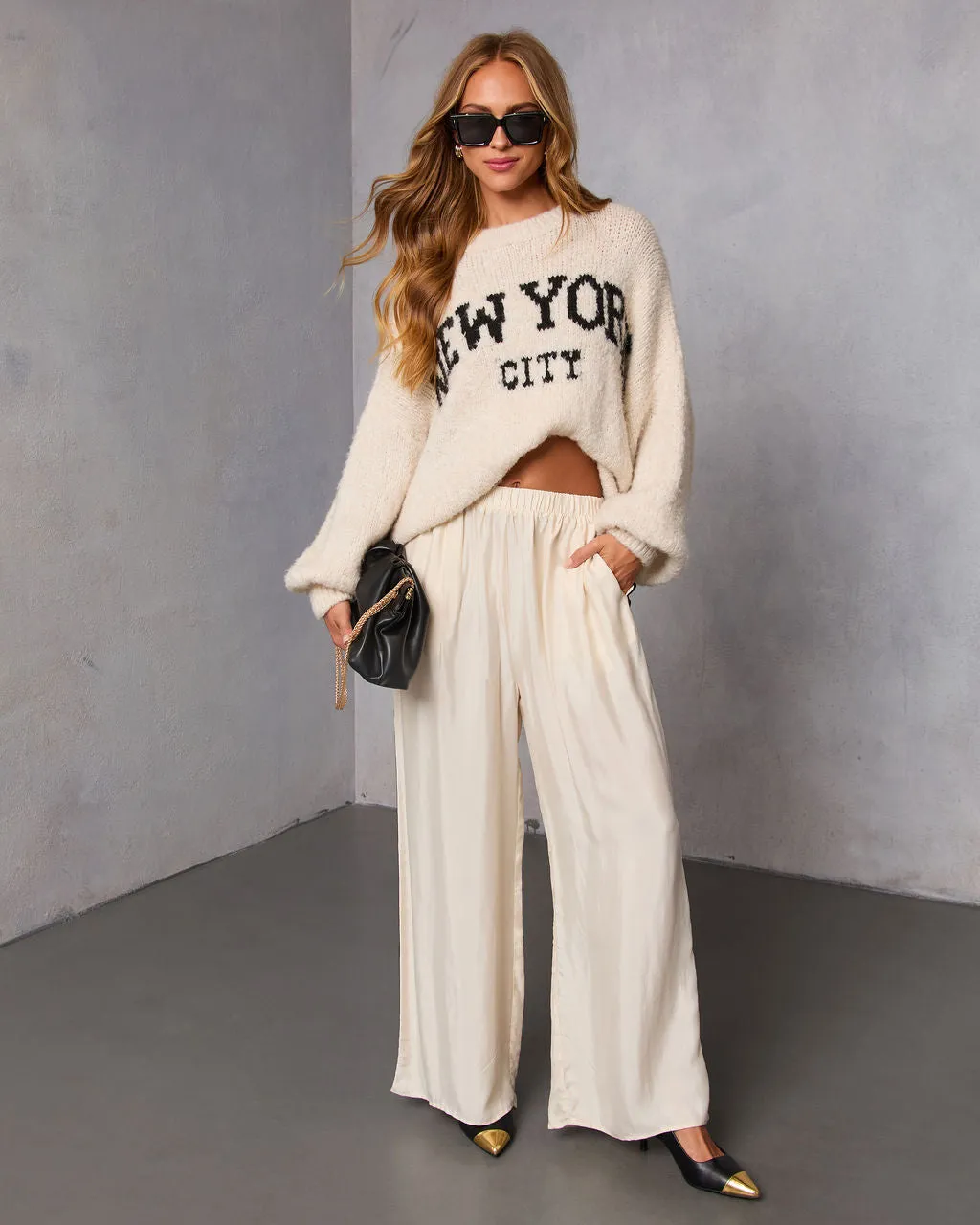 City Core NYC Crew Neck Sweater sold by Vici product image thumbnail 2