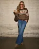 Pumpkin Picking Knit Graphic Sweater sold by Vici