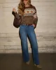 Pumpkin Picking Knit Graphic Sweater sold by Vici