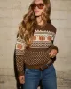 Pumpkin Picking Knit Graphic Sweater sold by Vici