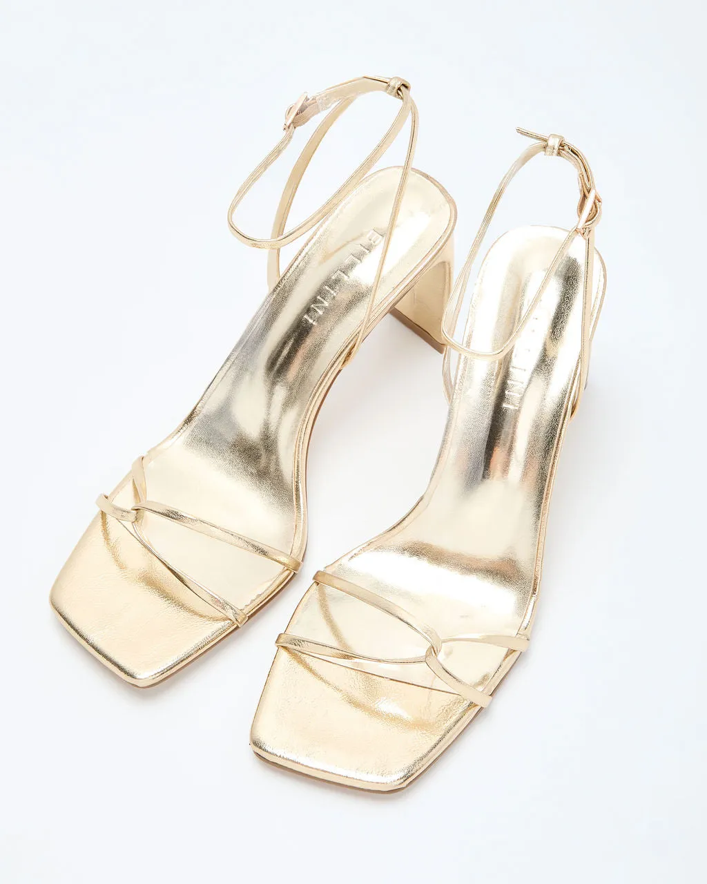 Amber Nights Strappy Leather Heels sold by Vici product image thumbnail 2