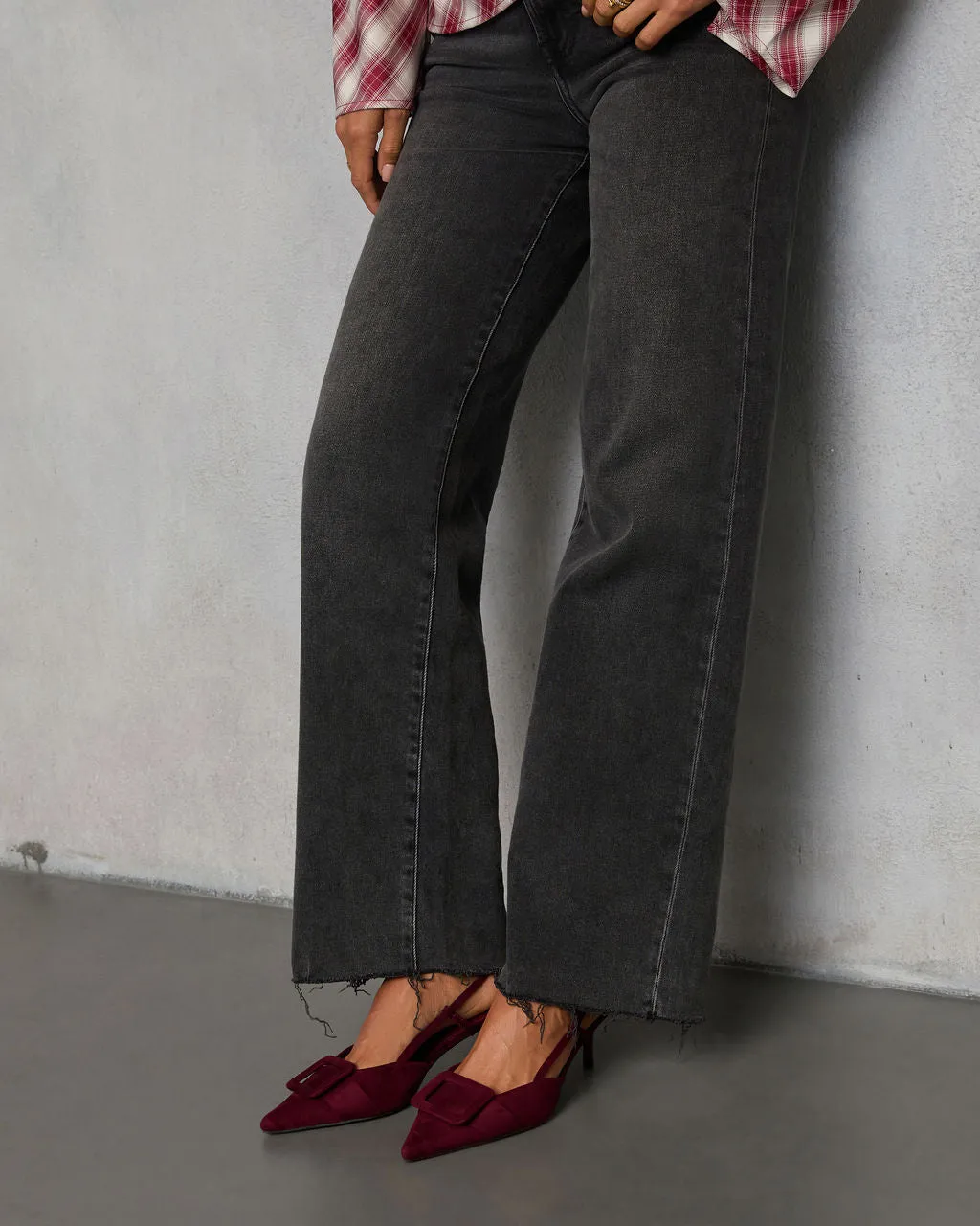 Hazel Lane Buckle Suede Slingback Heels sold by Vici product image thumbnail 4