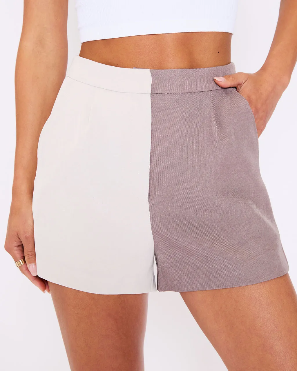 Back To Business Colorblock Shorts sold by Vici product image thumbnail 5