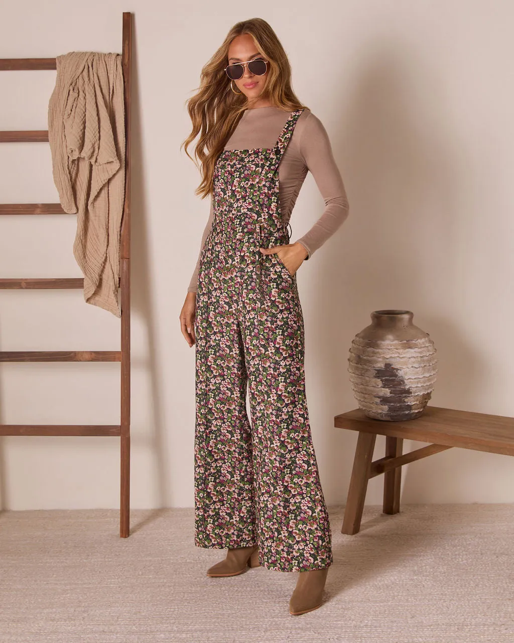 Laurel Muse Printed Overalls sold by Vici product image thumbnail 3