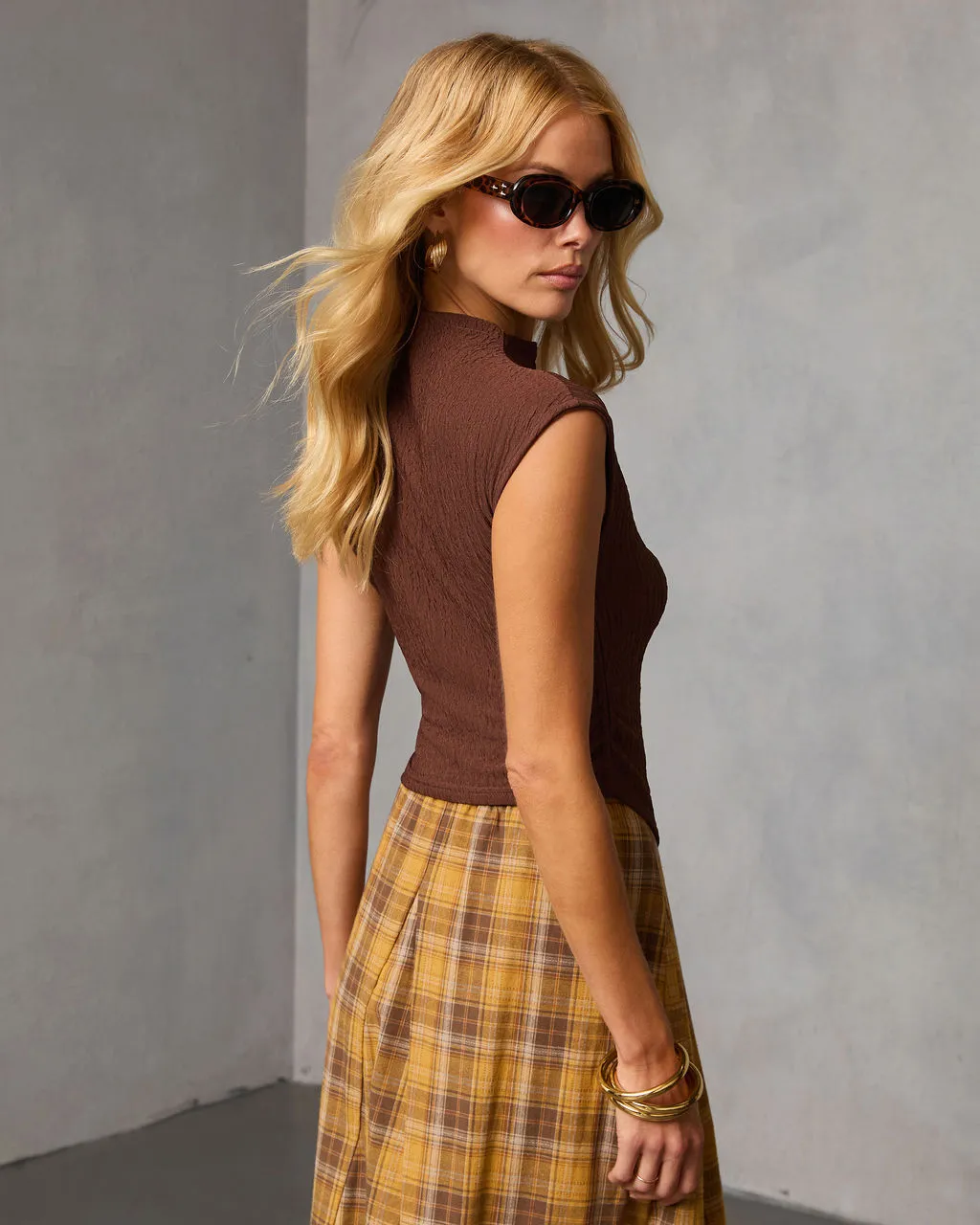 Atina Asymmetric Hem Top sold by Vici product image thumbnail 4