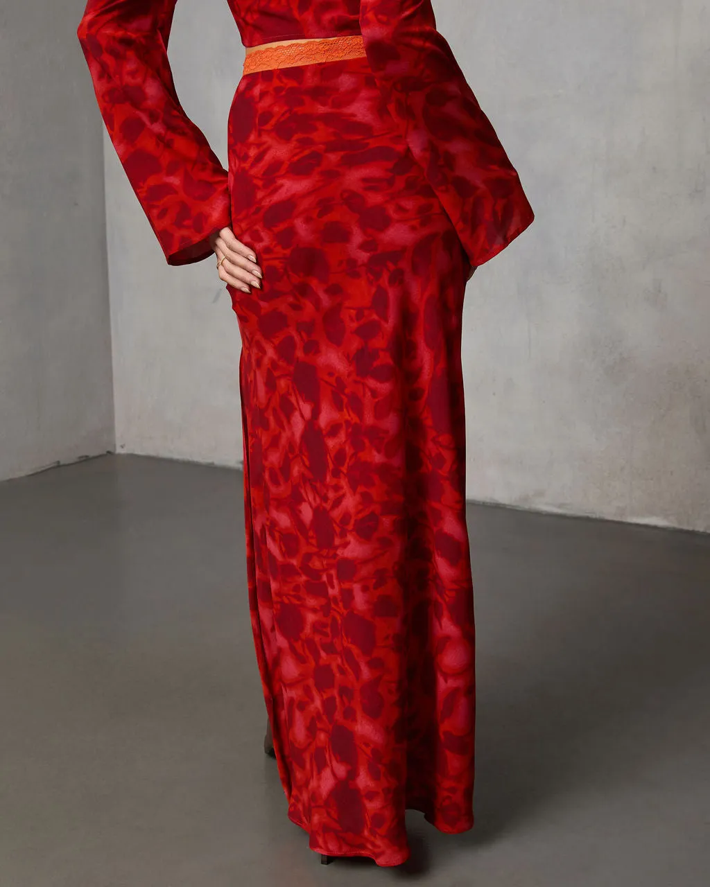 Astrella Abstract Maxi Skirt sold by Vici product image thumbnail 4