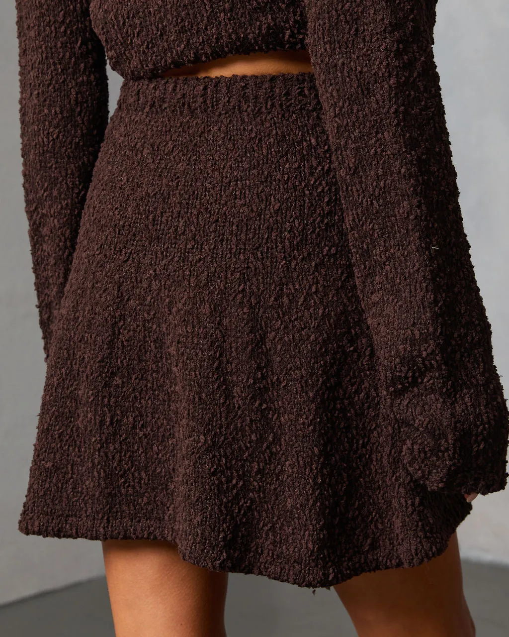 Nutmeg Nap Pleated Mini Skirt sold by Vici product image thumbnail 4