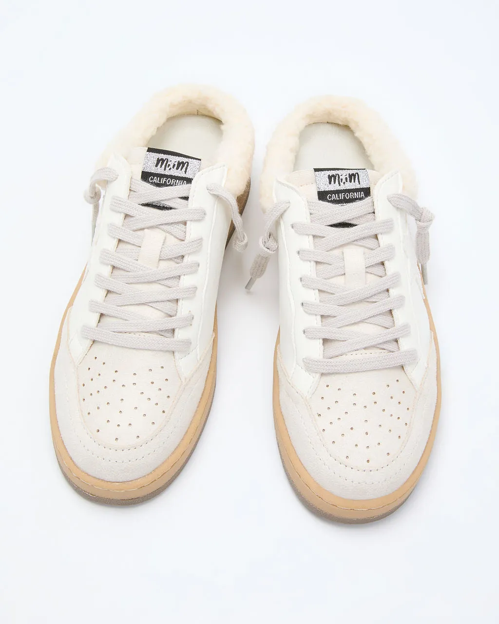 Chita Sherpa Lined Embossed Star Sneakers sold by Vici product image thumbnail 2
