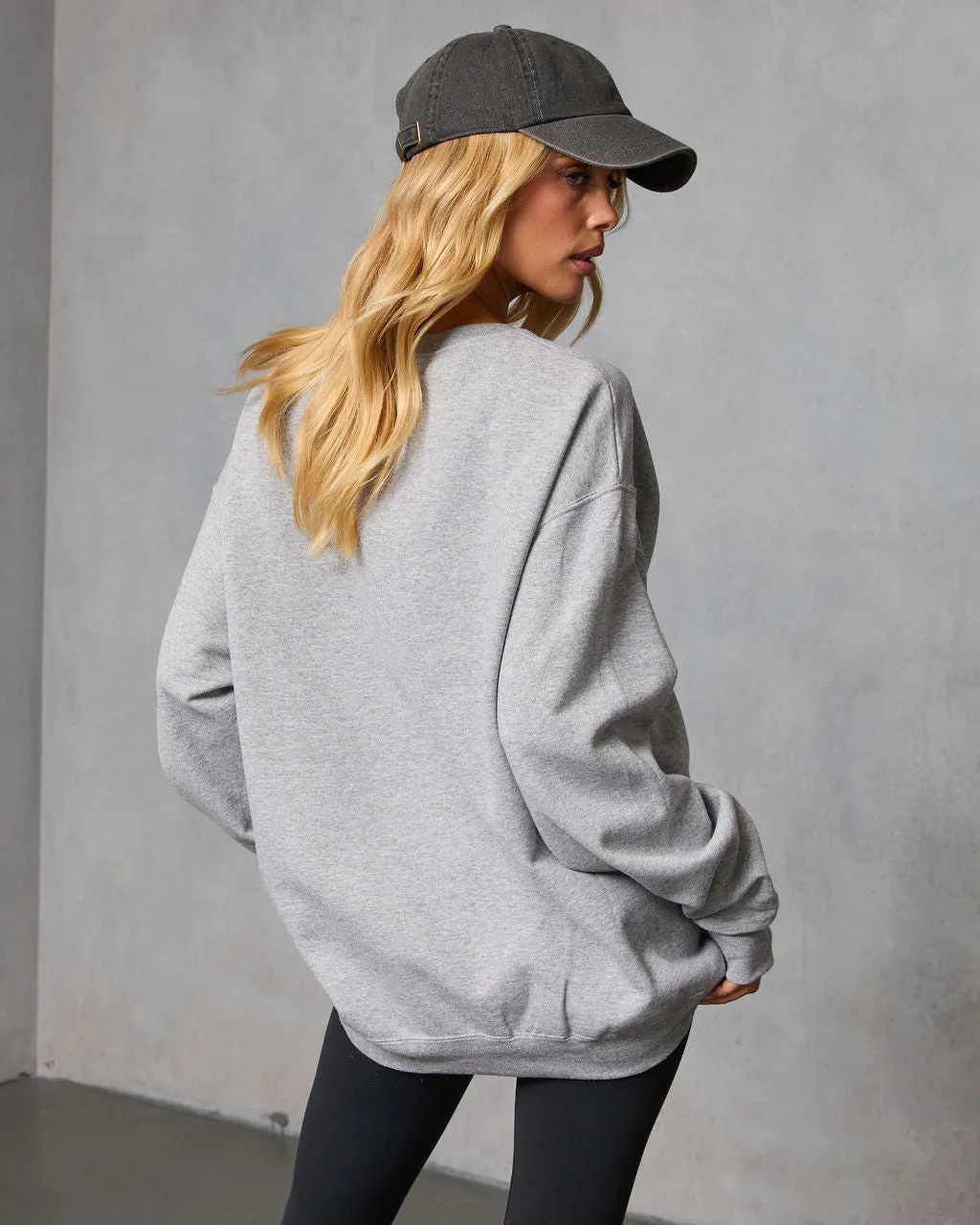 Homebody Chic Graphic Sweatshirt sold by Vici product image thumbnail 4